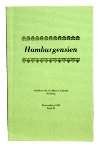 Hamburgensien band - hamburgensien,
