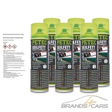 6x PETEC 500ml SEILFETT