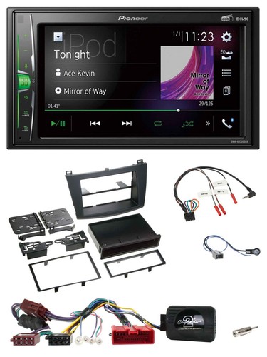 Pioneer 2din lenkrad dab - pioneer,