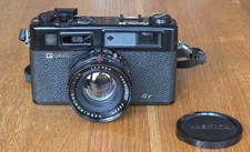 Schwarze yashica electro - yashica, gt