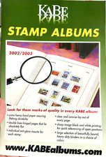 VINTAGE KABE STAMP ALBUMS 2002