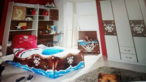 Piraten schlafzimmer - piraten,