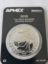 2019 1oz Silver Britannia -