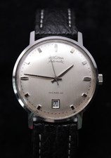 Vintage Herren Armbanduhr Automatisch Bergana Incabloc RP Discu-safe Wasserdicht