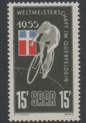 Saarland 1955 357 - mi.nr., 357**