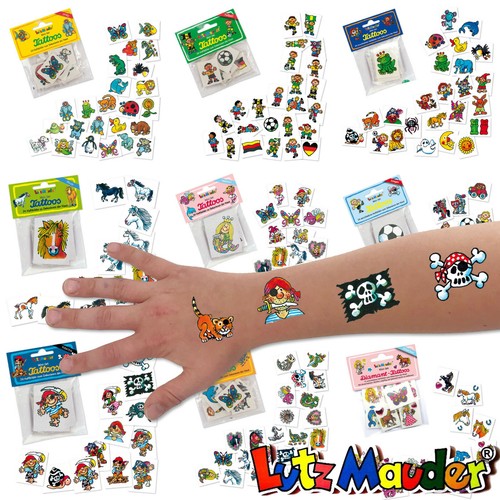 Kinder tattoo set - kinder, tattoos