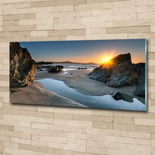 Glas-Bild Wandbilder Druck auf