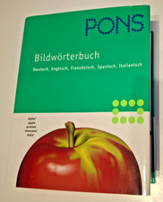 PONS Bildwörterbuch Deutsch, Englisch, Französisch, Spanisch, Italienisch