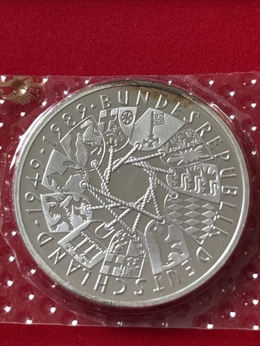 Silber gedenkmünze 1989 - silber,