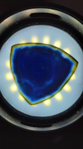 Turmalin indigolith polierte - turmalin,