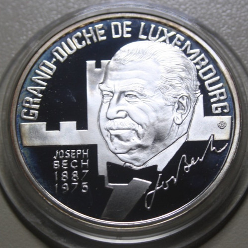 Luxemburg ecu 1993 - ecu, silber