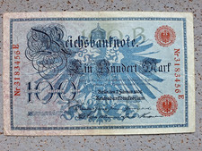 Reichsbanknote  Ein Hundert