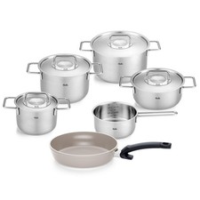 Topf-Set Fissler PURE COLLECTION  silber Kochtopf Suppentopf Töpfe