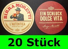 20 Stück Bierdeckel Birra