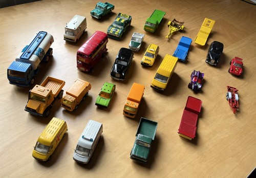 Sammlung alter spielzeugautos - sammlung,