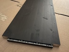 5x IKEA IVAR Boden SCHWARZ 83 x 30 cm 504.705.12 Original Lasiert OVP Black