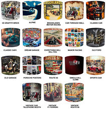 Vintage Classic Cars Decke Lampenschirme Tisch Anhänger