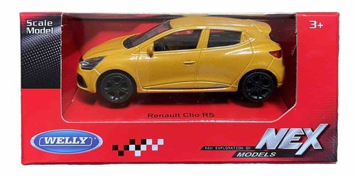 Welly renault clio - renault, rs