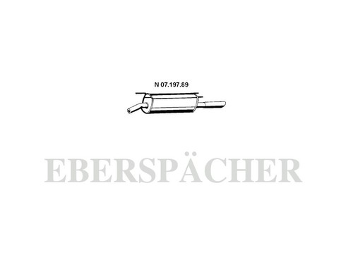 Original eberspächer endtopf - original,
