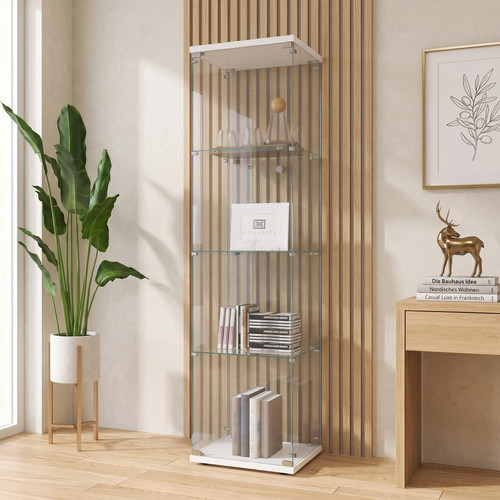 Hartglas vitrine - hartglas,