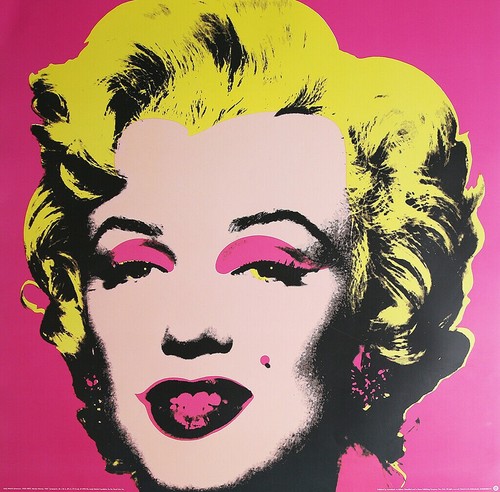 Andy warhol marilyn pink - andy, pink»