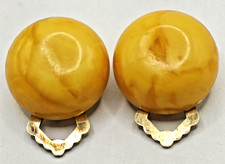 Ohrclips Ohrringe Bernstein