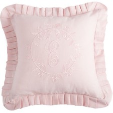 Elvira Muschel Rosa bestickt