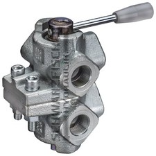 Hydraulik 6/2-Wege Drehumschaltventil Umschaltventil Umschalthahn 6/2-Wegeventil