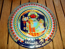 Rosenthal - Björn Wiinblad Weihnachtsteller 1972 "Caspar" in OVP