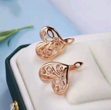 Luxus Ohrringe Huggie 585er