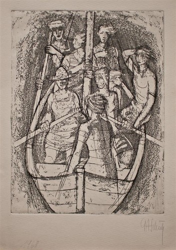 Menschen ruderboot ostdeutsche - menschen,