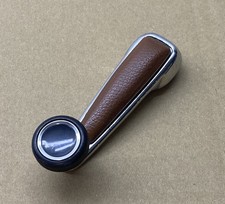 1x Mercedes W114 W115 /8 Fenster Kurbel Kurbeln Einleger Braun Mahagoni 2. Serie
