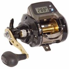 WFT Multirolle Line Counter 865 LC LH Linkshand Angelrolle Meeresrolle