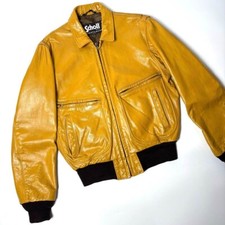 Schott Fliegerjacke Leder