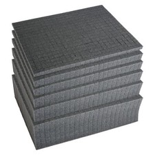 HMF Rasterschaumstoff, Würfelschaumstoff, 345 x 275 mm, ohne Rahmen