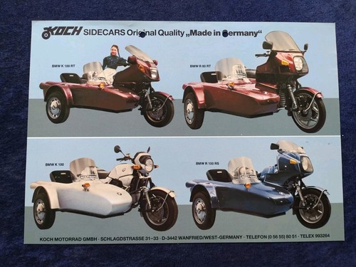 Koch sidecars seitenwagen bmw - koch,