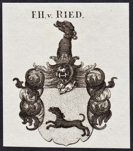 Ried wappen coat arms - wappen, of