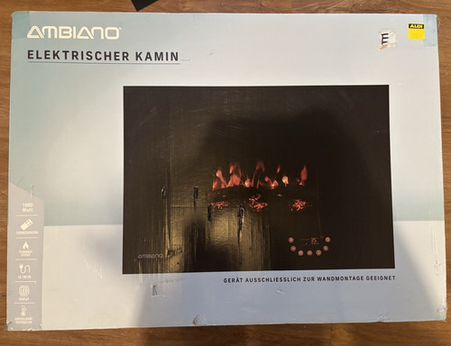 Ambiano elektrischer kamin - ambiano,