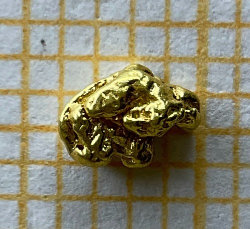 Echtes goldnugget - xl,