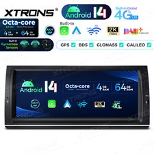 XTRONS Für BMW X5 E53 Autoradio 10.25" Android 14 4G+64GB GPS Navi mit Gyroskop