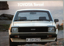Prospekt Toyota Tercel von 4. 1980