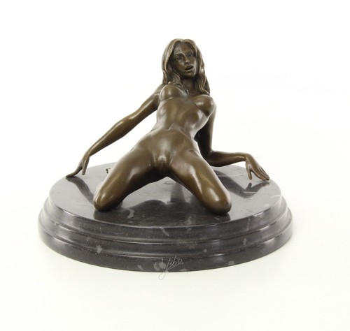 Erotische bronzefigur - erotische,