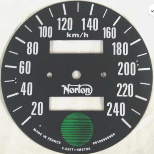 Zifferblatt für tacho norton - fÜr,