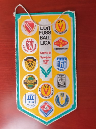 Ddr fussball liga wimpel - ddr,