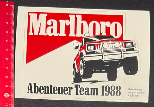 Marlboro abenteuer team 1988 - team,