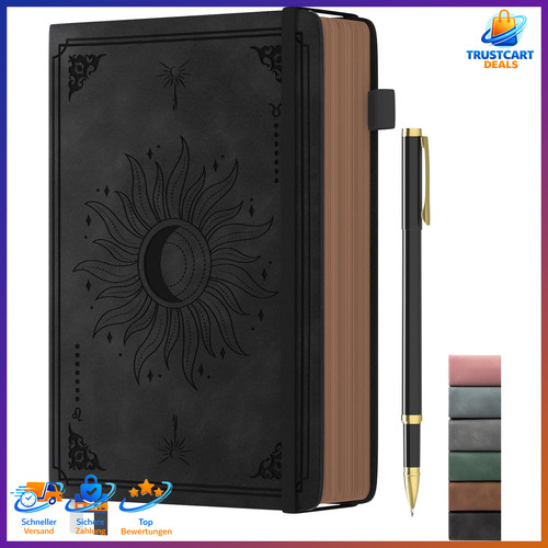 Notizbuch vintage hardcover - notizbuch,