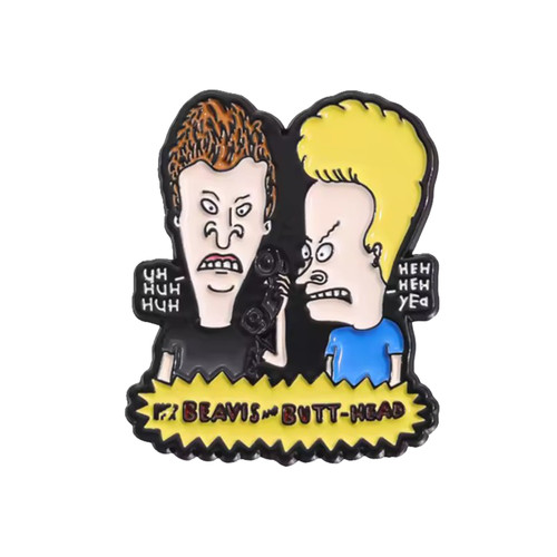 Beavis and butt head pin - and,