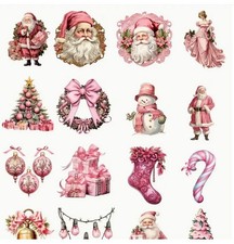 64  Weihnachts Sticker