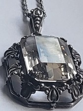 Art deco großer 830 - , silber