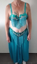 Profi ❤️ Bauchtanz Auftritts Kostüm, hochwertig  38/42, 5 tlg., gebraucht